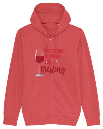 Everything Happens For A Riesling Carmine Red