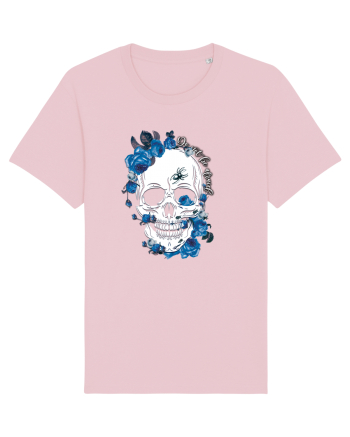 Do Not Be Afraid - Blue Roses Cotton Pink