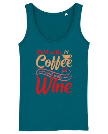 Start With Coffee End With Wine Ocean Depth