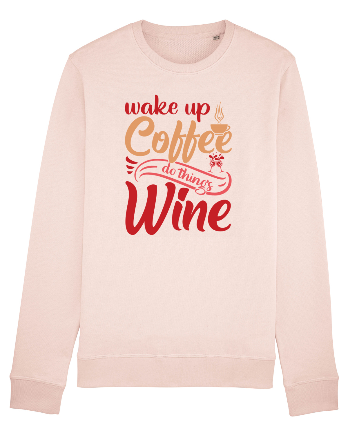 Bluză mânecă lungă Unisex Rise Candy Pink
