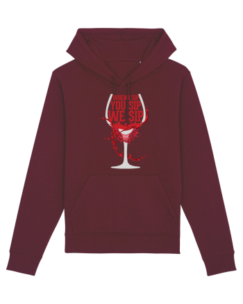 When I Sip You Sip We Sip Burgundy