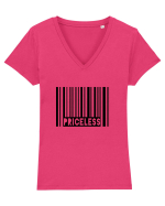 Nepretuit! Tricou mânecă scurtă guler V Damă Evoker
