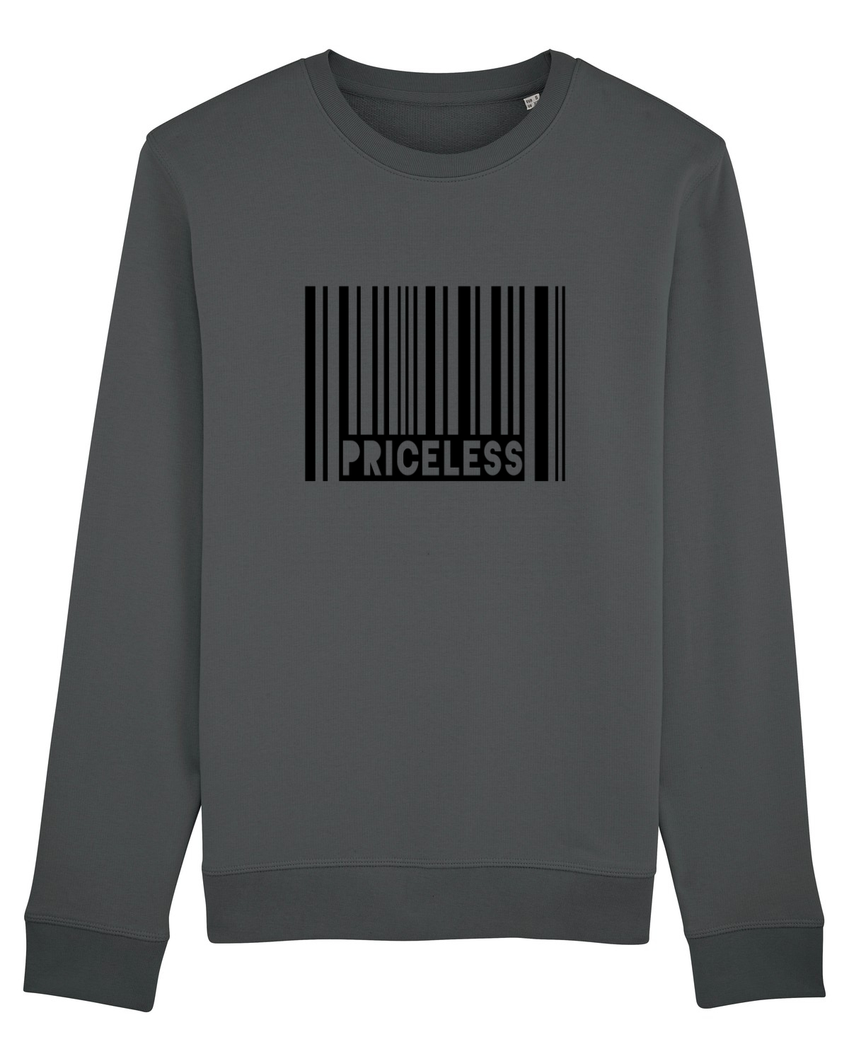 Bluză mânecă lungă Unisex Rise Anthracite