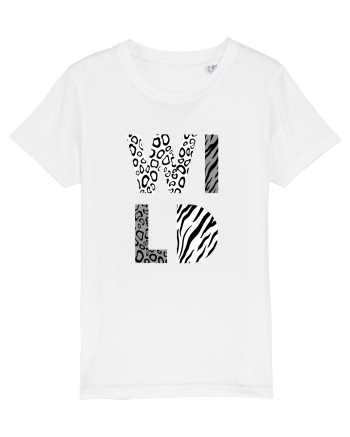 Salbatic alb-negru White