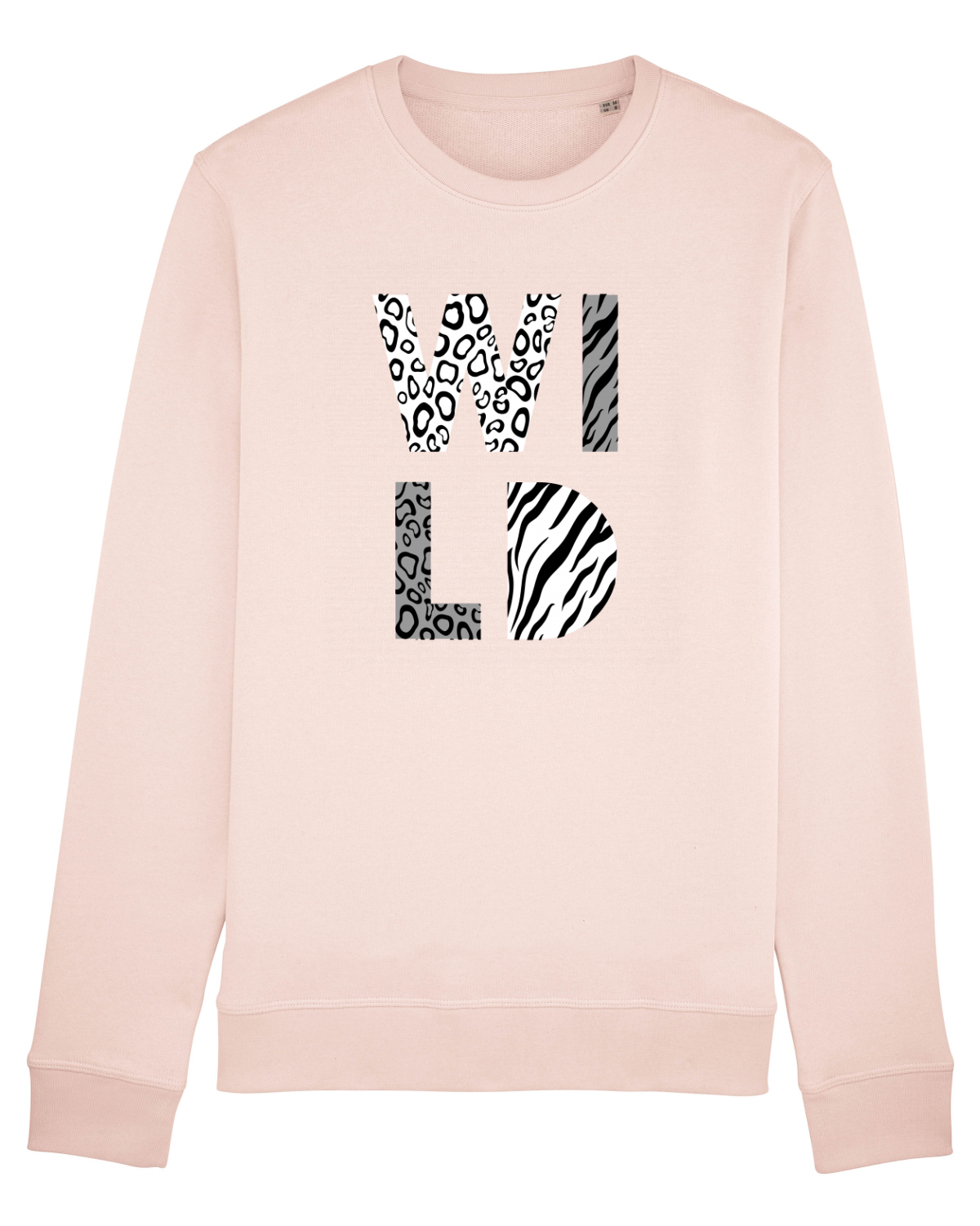 Bluză mânecă lungă Unisex Rise Candy Pink
