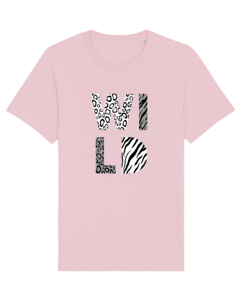 Salbatic alb-negru Cotton Pink