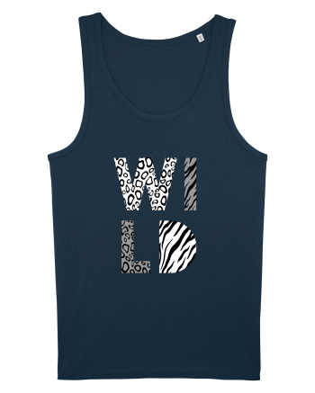 Salbatic alb-negru Navy