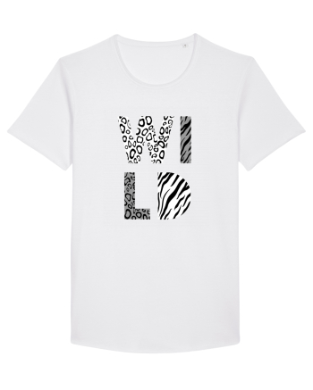 Salbatic alb-negru White