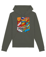 Retro Comic Book Sounds Hanorac Unisex Drummer