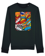 Retro Comic Book Sounds Bluză mânecă lungă Unisex Rise