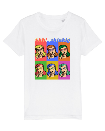 Funny Retro Comic Book Woman White