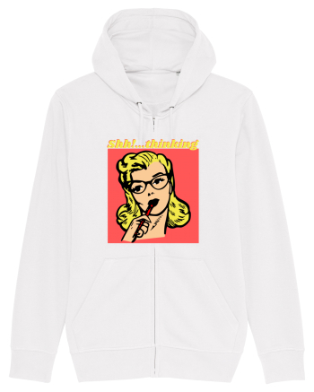 Funny Retro Comic Book Woman White