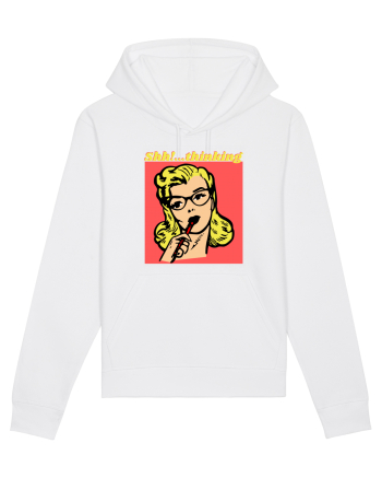 Funny Retro Comic Book Woman White