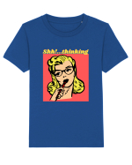 Funny Retro Comic Book Woman Tricou mânecă scurtă  Copii Mini Creator