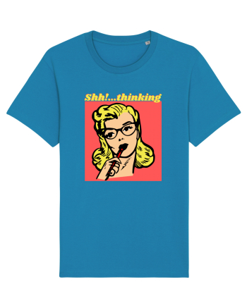 Funny Retro Comic Book Woman Azur