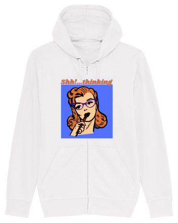 Funny Retro Comic Book Woman White