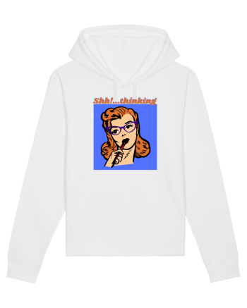Funny Retro Comic Book Woman White