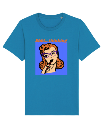 Funny Retro Comic Book Woman Azur
