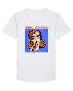 Funny Retro Comic Book Woman Tricou mânecă scurtă guler larg Bărbat Skater