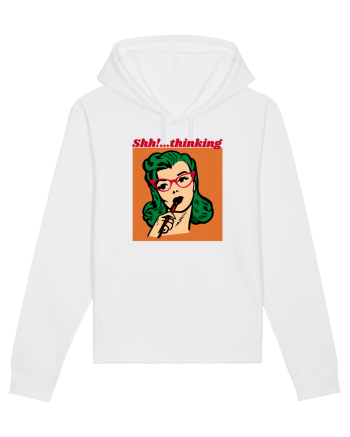 Funny Retro Comic Book Woman White