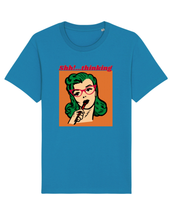 Funny Retro Comic Book Woman Azur