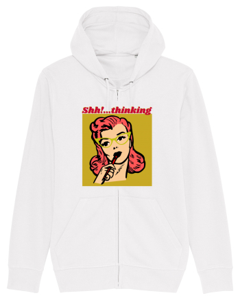 Funny Retro Comic Book Woman White