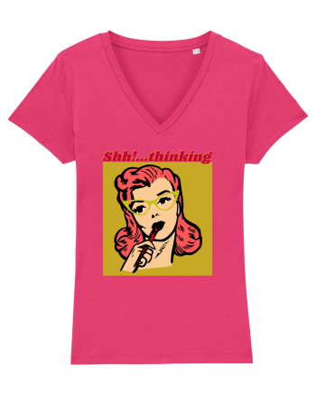 Funny Retro Comic Book Woman Raspberry