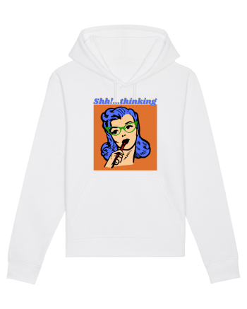 Funny Retro Comic Book Woman White