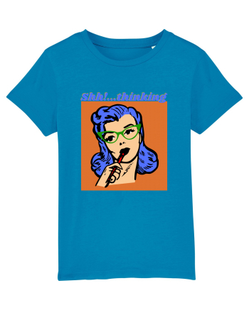 Funny Retro Comic Book Woman Azur