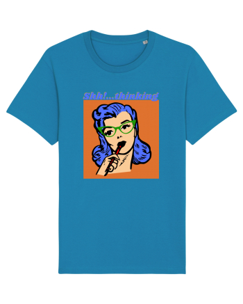 Funny Retro Comic Book Woman Azur