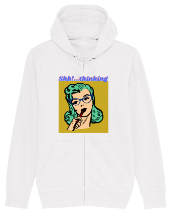 Funny Retro Comic Book Woman White