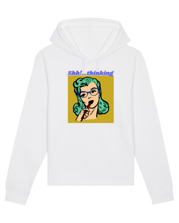 Funny Retro Comic Book Woman White