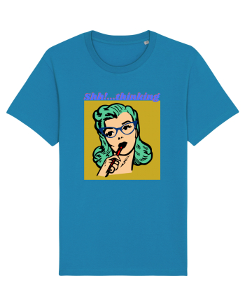 Funny Retro Comic Book Woman Azur