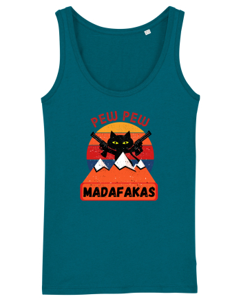 Funny Pew Pew Madafakas Cat Ocean Depth