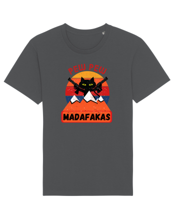 Funny Pew Pew Madafakas Cat Anthracite
