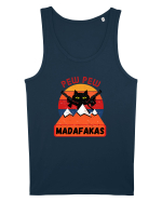 Funny Pew Pew Madafakas Cat Maiou Bărbat Runs