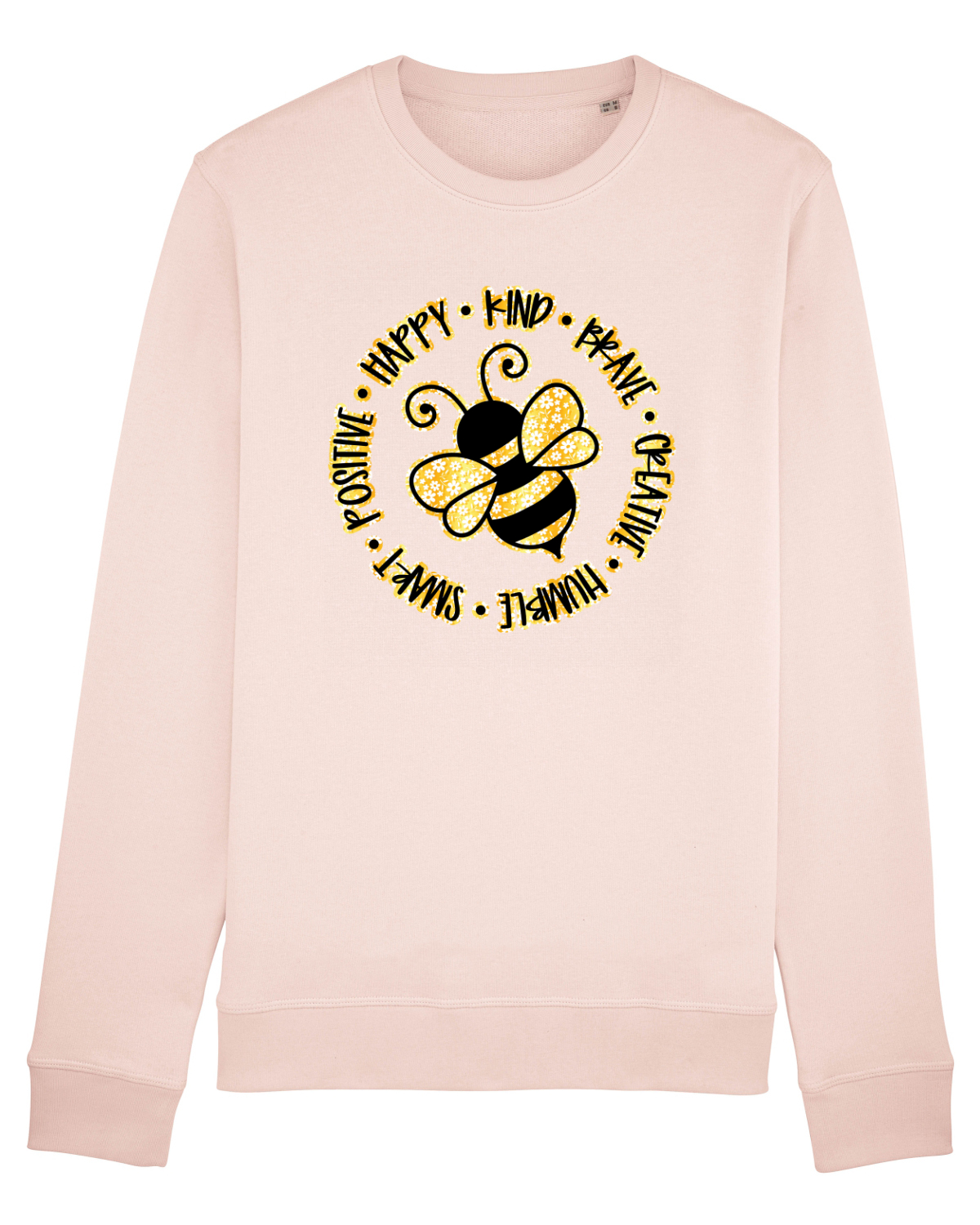 Bluză mânecă lungă Unisex Rise Candy Pink