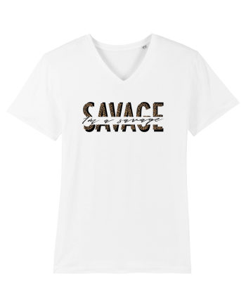 I'm a SAVAGE - Leopard White
