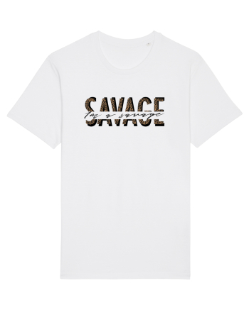I'm a SAVAGE - Leopard White