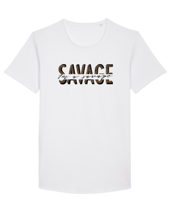 I'm a SAVAGE - Leopard White