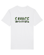 I'm a SAVAGE - Weed Tricou mânecă scurtă Unisex Rocker