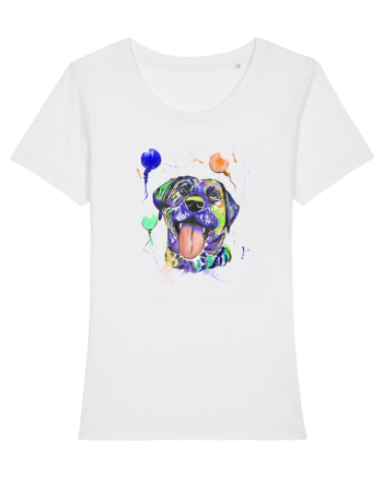 Happy Dog White