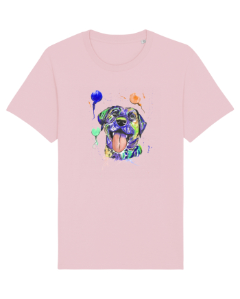 Happy Dog Cotton Pink