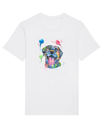 Happy Dog White
