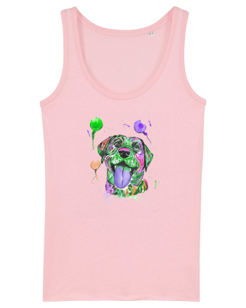 Happy Dog Cotton Pink