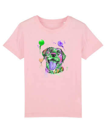 Happy Dog Cotton Pink