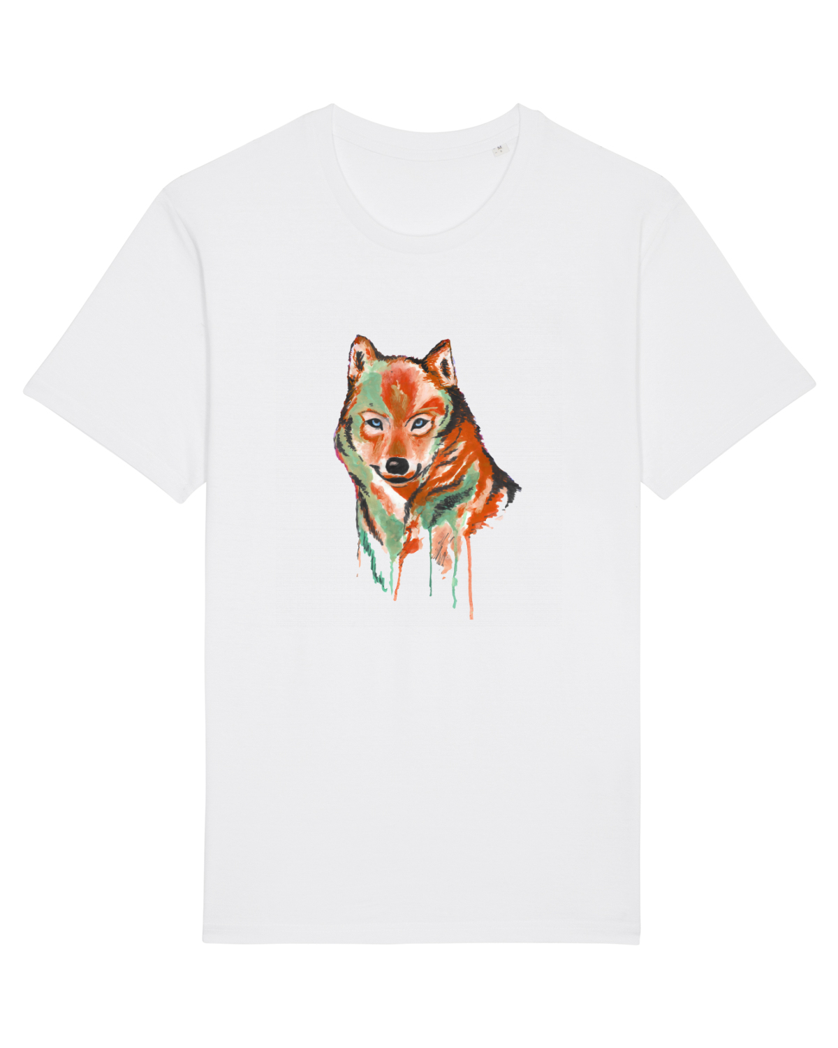 Tricou mânecă scurtă Unisex Rocker White