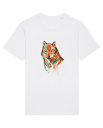 Lup portret Tricou mânecă scurtă Unisex Rocker