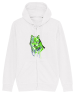Lup portret Hanorac cu fermoar Unisex Connector