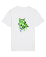 Lup portret Tricou mânecă scurtă Unisex Rocker